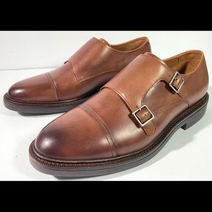 Polo Ralph Lauren Asher leather Monk strap Buckle